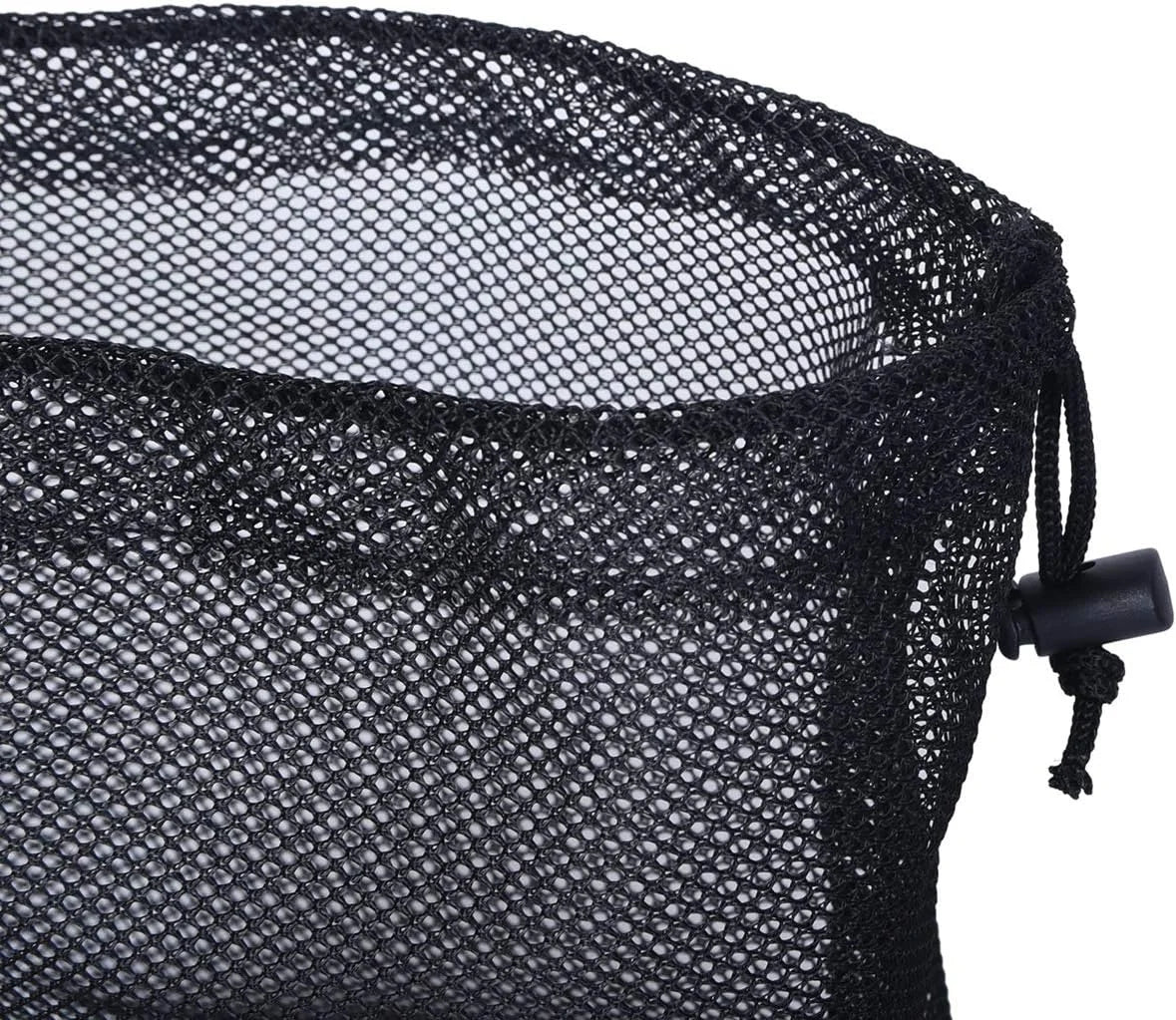 Durable Nylon Mesh Drawstring Bag Cutlery Bottle Pot Pan Kettle Storage Ditty Bag for Travel Stuff Sack