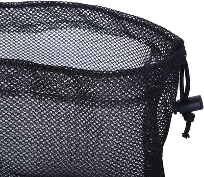 Durable Nylon Mesh Drawstring Bag Cutlery Bottle Pot Pan Kettle Storage Ditty Bag for Travel Stuff Sack