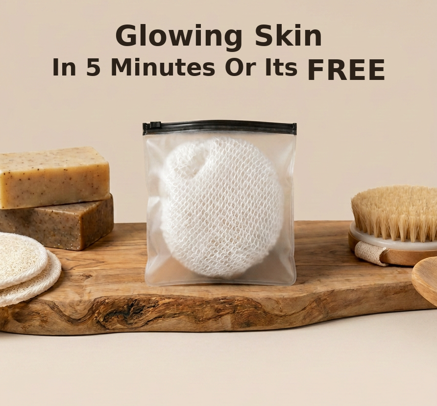African Exfoliating Net Sponge | Smoother Skin in Minutes