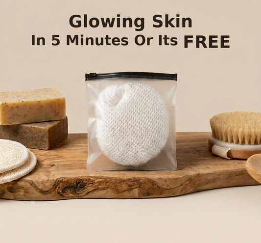 African Exfoliating Net Sponge | Smoother Skin in Minutes